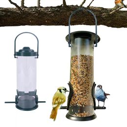 Other Bird Supplies Pet Feeder Feed Station Hanging Garden Plastic Birds Food Dispenser Feeders Outdoor Tree Decoration