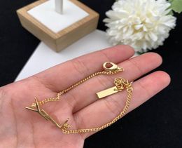 Designer Bracelets Fashion Jewellery Chains Womens Luxury Golden Plated Letters Pendant Classical Band Bracelet Bangle Jewelrys Chai3118712