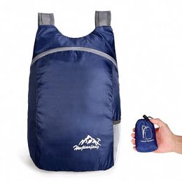 Packs 20L Unisex Lightweight Outdoor Backpack Portable Foldable Women Men Camping Hiking Travel Daypack Leisure Waterproof Sport Bag
