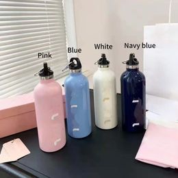 Designer Water Bottle Thermos Cup Sports Kettle Portable Accompanying Pink Fitness Yoga Gift Cup