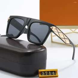 Sunglasses Fashion Square Luxury Women Men Brand Dsigner Big Frame Shades For Driving Fishing Sun Glasses UV400
