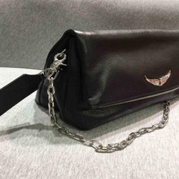 Evening bag purse Zv wing double designer clutch cowhide shoulder ladies clutches handbags micheal 2022265j