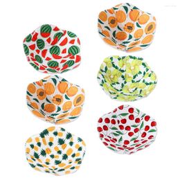 Dinnerware Sets 6 Pcs Micro-wave Oven Microwave Bowl Holder Polyester Cotton Holders For Kitchen