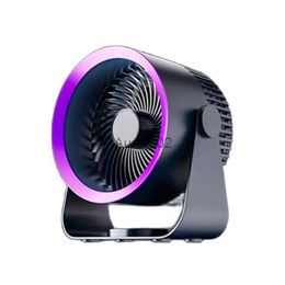 Electric Fans Rechargeable Air Circulation Fan Household Quiet Bedroom Kitchen Bathroom Wall-Mounted USB Electric Fan Small Ultra-Long Life YQ231225