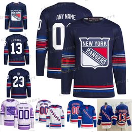 13 Alexis Lafreniere New york''rangers'' Hockey Jerseys Barclay Goodrow 41 Jaroslav Halak 24 Kaapo Kakko 88 Patrick Kane Ryan Lindgren Mikkola custom Men women youth