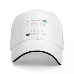 Ball Caps Lake Of Bays Baseball Cap Sunscreen Custom Hat Man Luxury Mens Tennis Women's