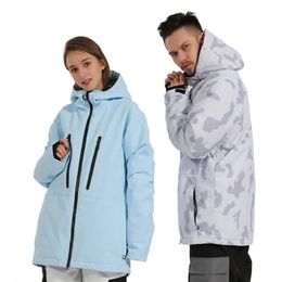 Jackets 2022 New Winter Ski Jacket Oversize Outdoor Men Women Warm Windproof Waterproof Ski Snowboard Jacket Breathable Snow Coat Unisex