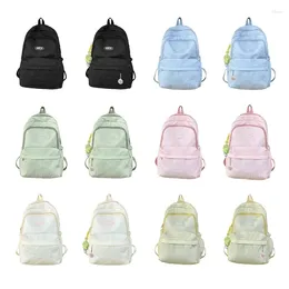 School Bags Nylon Bookbags Japanese Travel Backpack For Women Girl Daypack