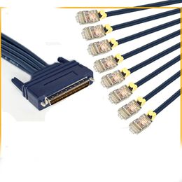 HPDB62 to RJ45 8P one to eight control cable for measurement and industrial control cables