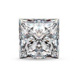 Gemstones Moissanite Stones 3 5mm To 10mm D Colour VVS1 Princess Cut Loose Beads Diamond For Women Wedding Ring Jewelry328P