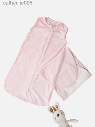 Sleeping Bags Baby Sleeping Bag Newborn Swaddle Towel Blankets Zipper Sleepsack Toddler Hug Quilt Wrap Sleep Sack BeddingL231225