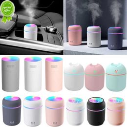 Organiser New 300ML Mini Air Humidifer Aroma Essential Oil Diffuser with LED Lamp USB Mist Maker Aromatherapy Humidifiers for Home Car