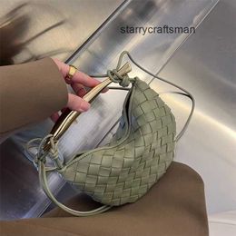 Tote Fashion Bags Bags Large Totes Botte Month Venetas sardine Soft Leather Pleated Handbag new sardine womens bag sheepskin woven womens bag metal handle sing WN-ASD