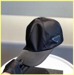 Nylon Designer Baseball Hats Fashion Summer Triangle Caps Designers Hat Mens Fitted Fedora Hat Men Women Casquette Whole 210805092872