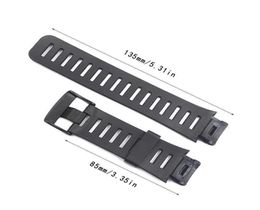 1set Soft Rubber Watch Band Metal Buckle Wrist Strap for Suunto Xlander Smart Watch Accessories Kit H09151378080