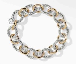 Designer Jewelry Bracelet Gold Sliver Bangles Charm Men Women 925 Sterling Silver Bracelets Fashion Hip Hop Style Ladies Couple Gi5395507