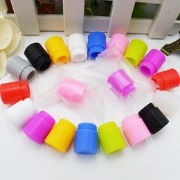 810 Wide Bore Colourful Mouthpiece Cover Silicone Disposable Drip Tip Rubber Test Caps with Individual Single Package For TF12 TFV8 big baby Kennedy Pod System Kit