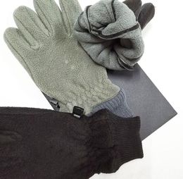 Fashion winter Five Fingers Gloves Polar fleece outdoor Female touch screen rabbit hair warm skin For Men and Women1492972