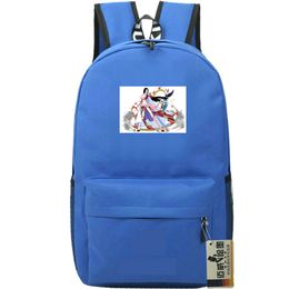 Boa Hancock backpack One Piece day pack Snake Woman school bag Print rucksack Sport schoolbag Outdoor daypack