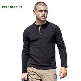 Jackets FREE SOLDIER outdoor catching fleece men's autumn and winter sports thick coat fleece plus velvet warm bottoming shirt