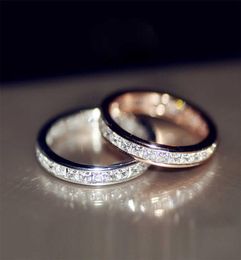 18K Rose Gold Natural Bizuteria Jewelry Ring for Women Anillos De Wedding White Gemstone Jewelry 18K White Gold Ring Joyas Box3391530