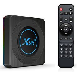 X96 X4 TV BOX Android 11 Amlogic S905X4 4G 64GB RGB Light TVBOX Support AV1 8K Dual Wifi BT4.1 32GB Set Top Box X96X4