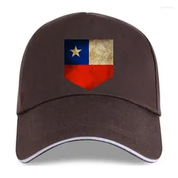 Ball Caps Cap Hat 2023 Summer Vintage Print Pocket Chile Flag Mens America Sporter Baseball