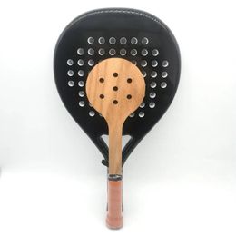 Tennis Spoon Functional Wooden Tennis Pointer Racket Trainer Racket Practise Tools For Swing Training Aid Equipment 231225