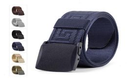 Plastic Buckle Cloth Belt Fashion Casual Canvas Mens And Womens Individual Decorative Jeans 38cm Belts Ceinture6626625