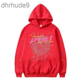 Men's Hoodies Sweatshirts Sky Blue Spder Hoodie Men Women Hip Hop Young Thug Spider World Wide Print Pullover 4Z66