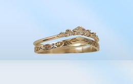 2021 personality Vshaped Band Rings ladies wreath jewelry fashion niche hollowed out party gift proposal68467297696426