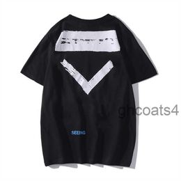 2023 New Mens T-shirts Designer Luxury White Classic t Shirt Arrow Graffiti Sweatshirt Men and Women Fashion Tees Multiple Styles Hip Hop T-shirt Yh IYMJ