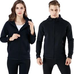 Jackets 2mm Neoprene Thermal Diving Coat Windbreaker Unisex Winter Outdoor Hooded Jacket Men & Women Waterproof Windproof Hiking Jacket