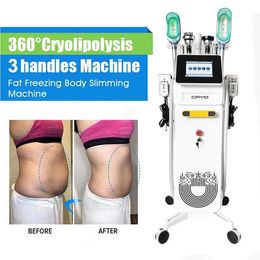 New Generation Standing 360 Cryolipolysis Cryotherapy Fat Removal Body Sculpture 40Kh Cavitation RF Lymphatic Drainage Body Relax Instrument