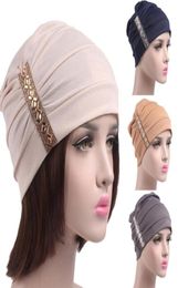 BeanieSkull Caps JAYCOSIN Hat Female Hair Women Balaclava Cancer Chemo Beanie Scarf Turban Head Wrap Cap Item MAY43114624