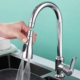 Kitchen Faucets 3 Modes Faucet Head Replacement 360° Swivel Sink Parts Pull Down Sprayer Nozzle High-Pressure Aerator