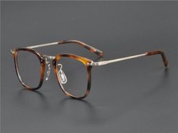 High quality ultralight Titanium Limited edition royal style GMS817 vintage optical frame eyeglass eyewear Myopia original box4606620