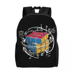 School Bags Math Graphic Formula Backpack For Women Men Travel Bag College Mathematics Science Geek Printing Book Lightweight