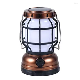 Portable Lanterns Horse Lamp LED Solar Camping USB Rechargeable Outdoor Household Emergency Retail