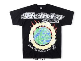 Hellstar shirt Designer graphic tee shorts Mens Womens Tshirt pants Rapper Wash Grey Heavy Craft Unisex Short Sleeve trousers Top High Street Retro Hell s 0OJ1