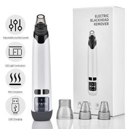 USB Pore Cleaner Blackhead Remover Vacuum Face Skin Care Suction Black Dots Blackheads Pimples Removal Deep Cleaning Tool 231225