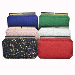 Bags Women Fashion Day Clutches Handbags and Purse Female Party Evening Bags Green Blue Pink Red Clutch Bags