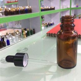 15ml E Liquid Glass Dropper Bottle with Pipette Essential Oil Glass Cosmetics Container 1 2 OZ Nnrkm