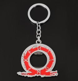 Keychains God Of War 4 Logo Keychain Pendant Keyring Bottle Opener Men Women Car Key Chain Jewellery Accessories Holder Souvenir Gif3466129