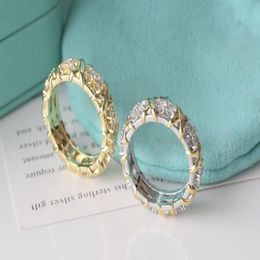 women ring Luxury Designer rings men brand zirconia fashion rings adjustable 18k gold plated3430