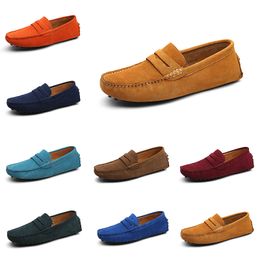 men casual shoes Espadrilles triple black navy brown wine red green Sky Blue Burgundy sand mens sneakers outdoor jogging walking forty two GAI