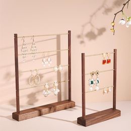 Jewelry Pouches Bags Organizer Storage Earring Display Stand Wood Sets For Women Jewellery Making Supplies Necklace Holder3546