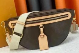 Classic real leather WOMEN Crossbody Chestpack Bumbag Designer Waist Bag Fanny pack with tag dust bags