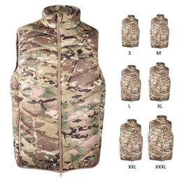 Jackets Men Outdoor USB Heating Vest Jacket Three Gear Temperature Adjustment Electric Waistcoat Camouflage Thermal Clothing