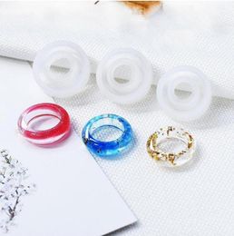 Transparent Silicone Mould Resin Decorative Craft DIY ring Mould Type resin Moulds for jewelry1576951